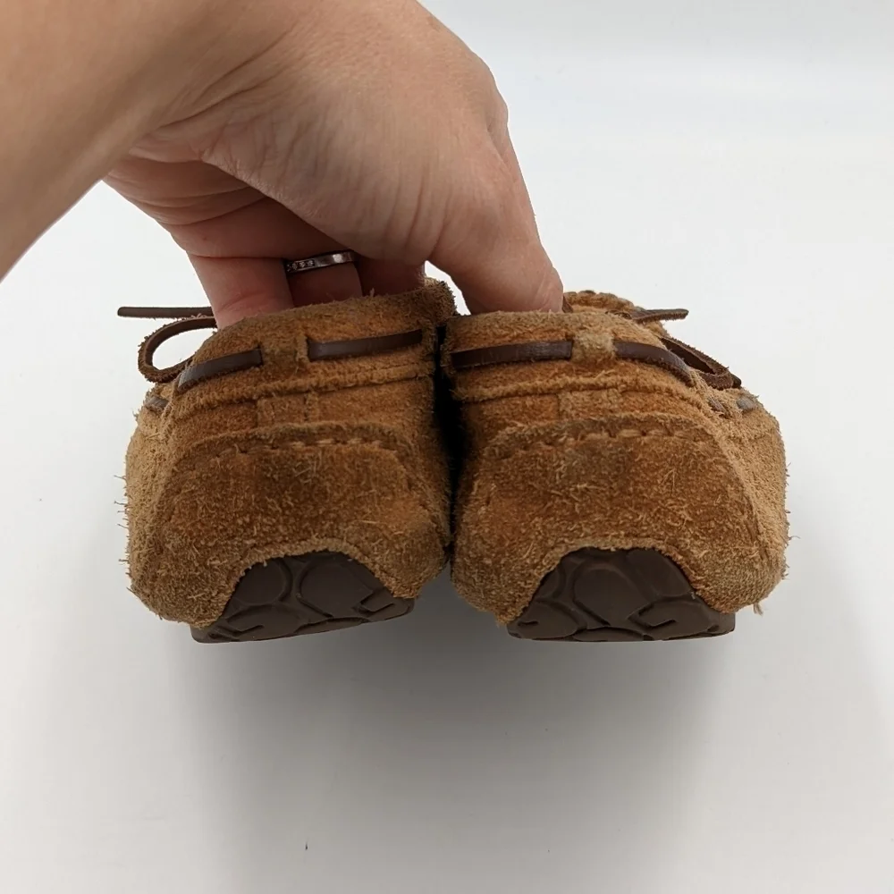 UGG Leather Sherpa Lined Slipper 3Y Youth